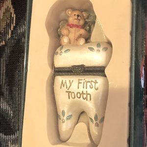 Vintage Kurt Adler First Tooth Keepsake Ornament
